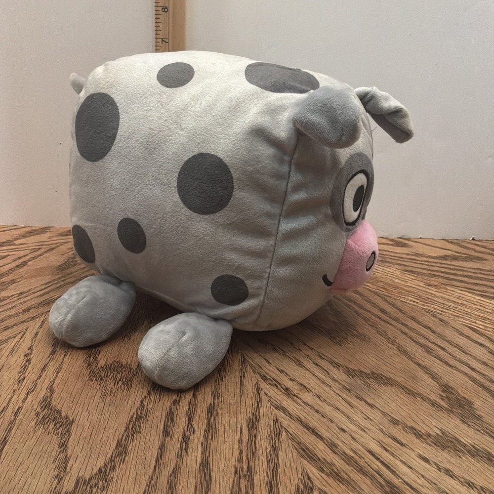 Kohls‎ Cares Dada Plush Stuffed Animal Toy Gray Cow Black Dots Jimmy Fallon - Picture 2 of 7